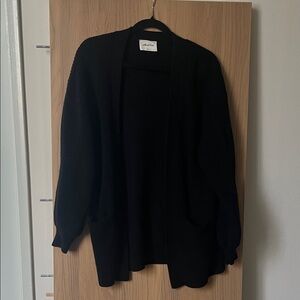 Wilfred Free Black Cardigan Sweater